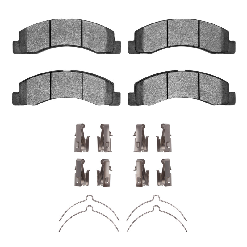 Ford F-250 Brake Pads - Front - R1 Concepts - Semi Met - `99-`05 Ford F-250 Brake Pads - Front - R1 Concepts - Semi Met - `99-`05